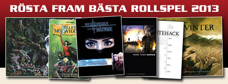 Rösta fram bästa rollspelet 2013